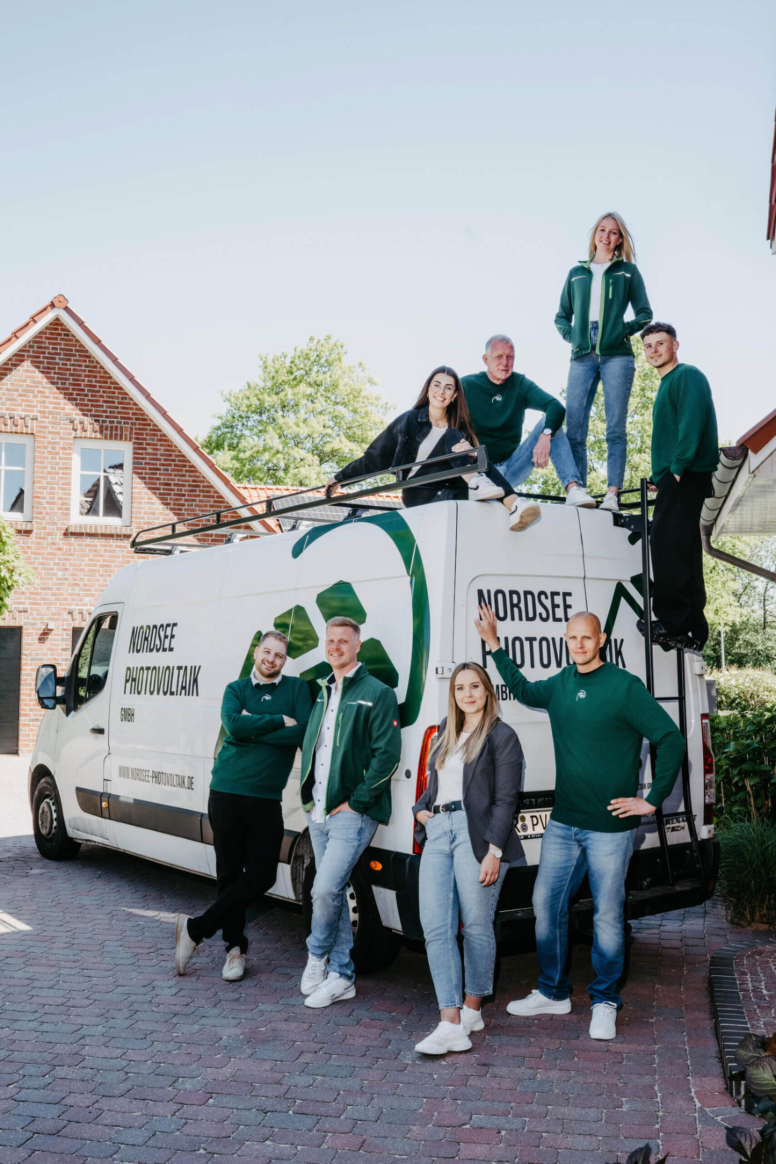 Teamfoto Nordsee Photovoltaik Aurich